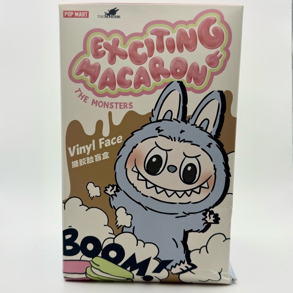 Pop Mart The Monsters Exciting Macaron Labubu Vinyl Face Blind Box - Picture 2 of 8